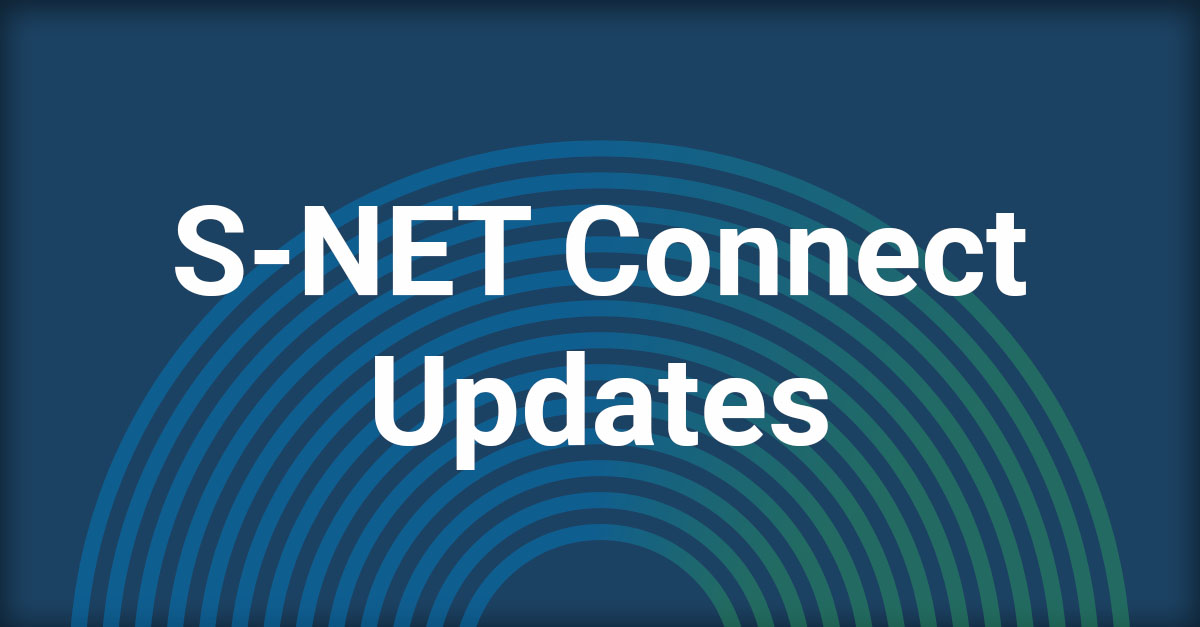 S-NET Connect Updates